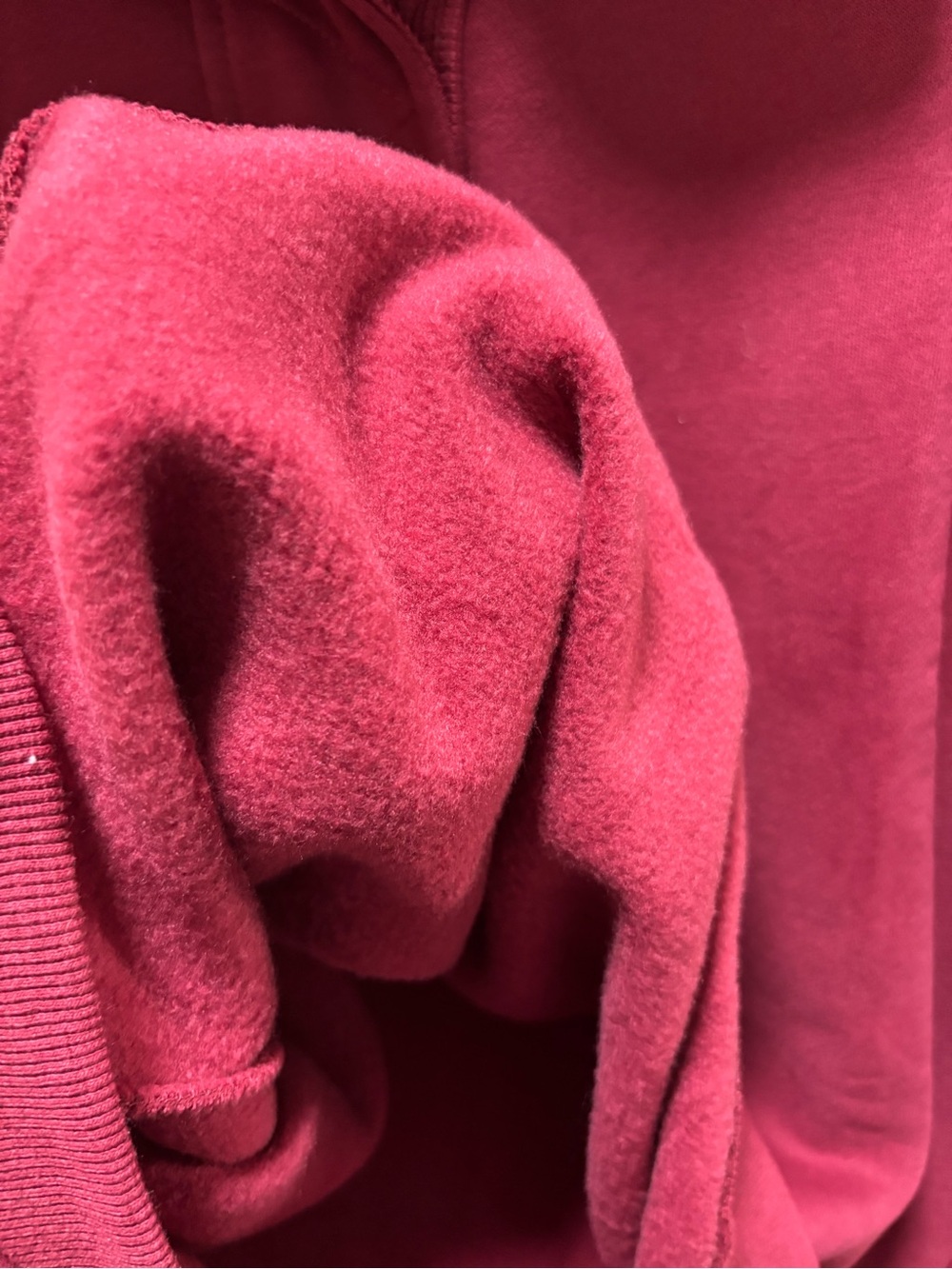 Women’s Sweatshirt Snap Front Pullover Oversized Henley Neckline Drop Shoulders. - Picture 9 of 10